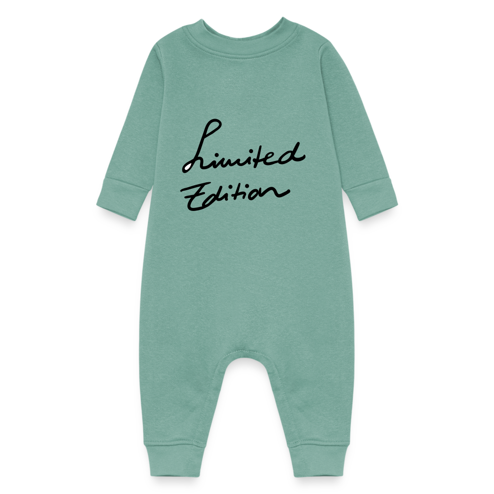 Baby Fleece One Piece - saltwater