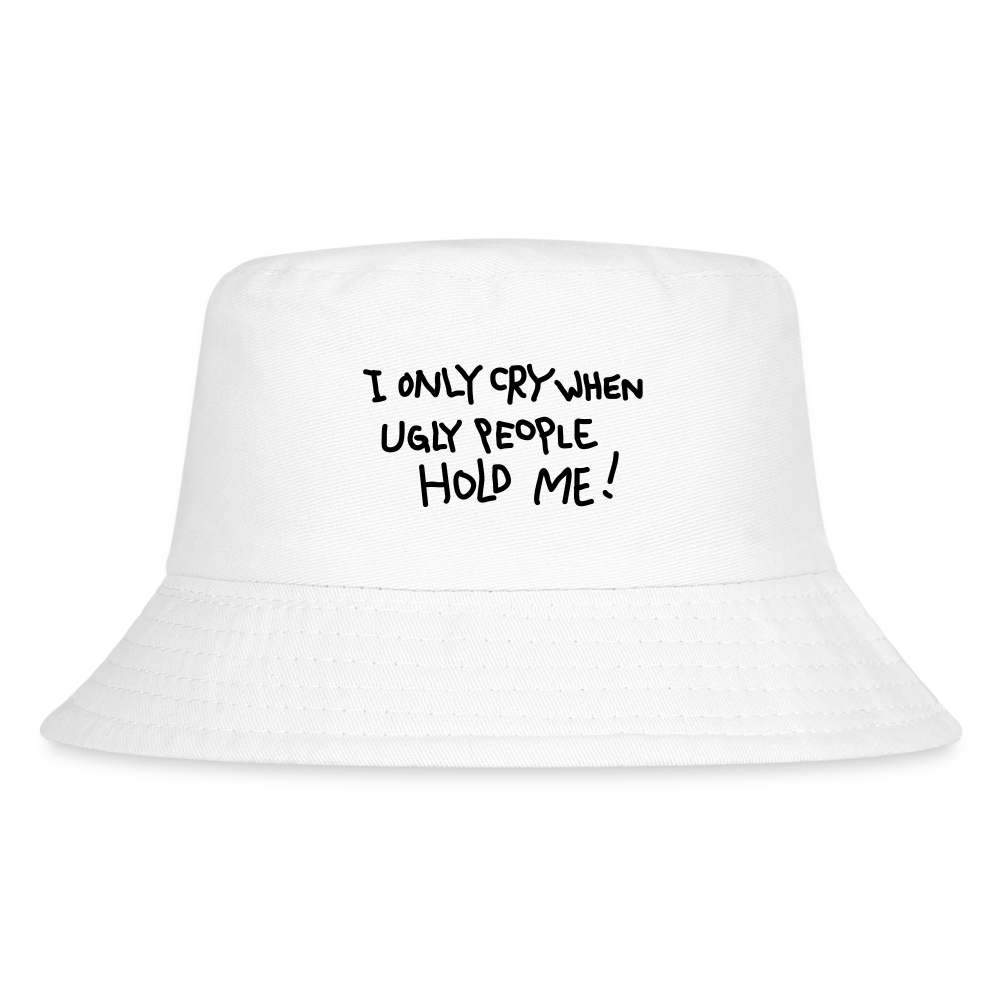 Kid's Bucket Hat - white