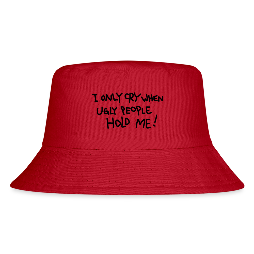 Kid's Bucket Hat - red