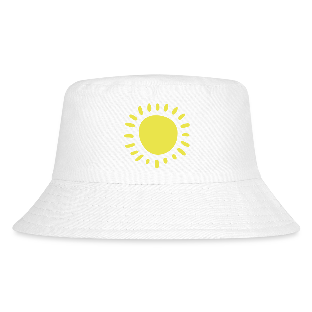 Kid's Bucket Hat - white