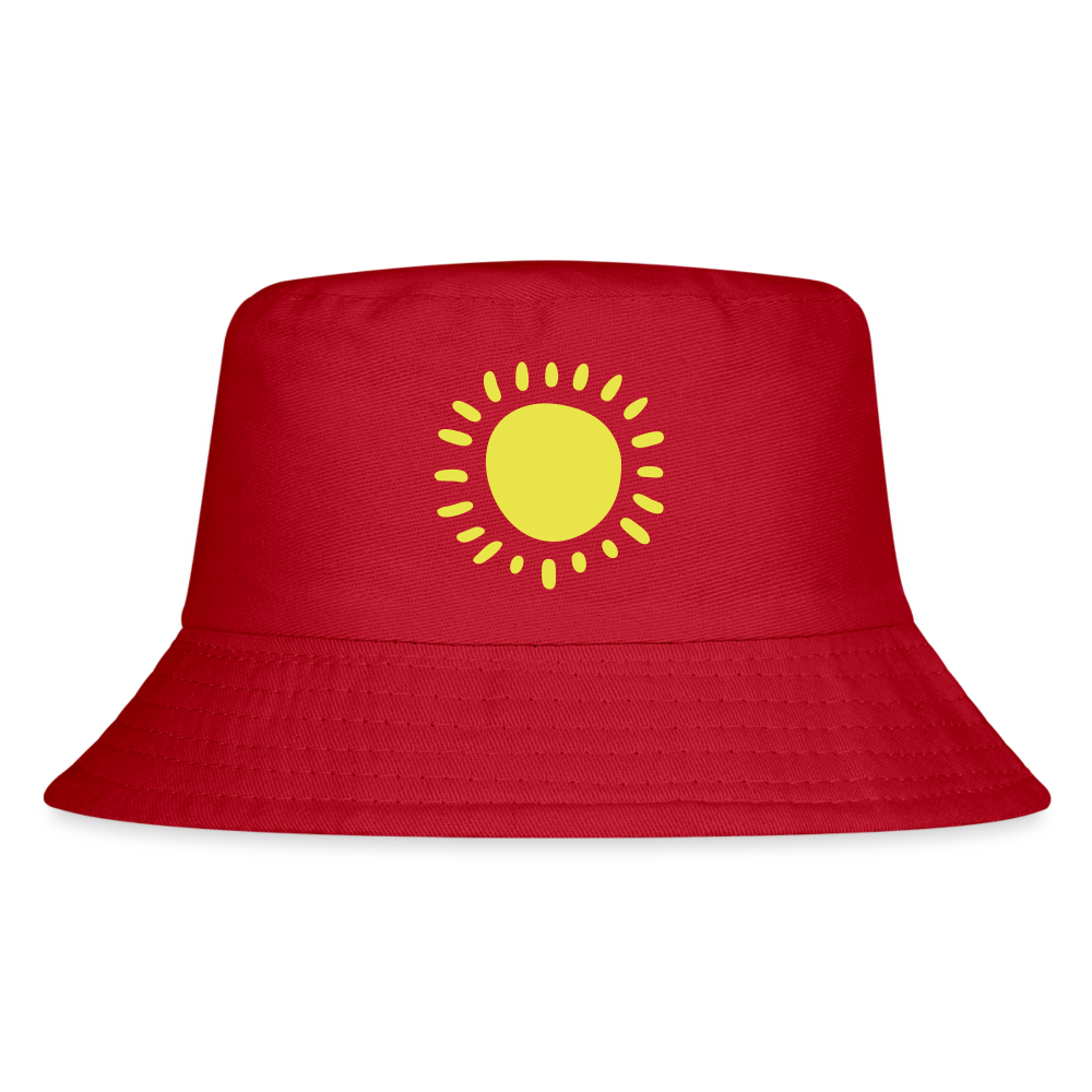 Kid's Bucket Hat - red