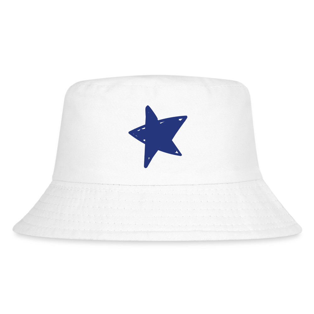 Kid's Bucket Hat - white