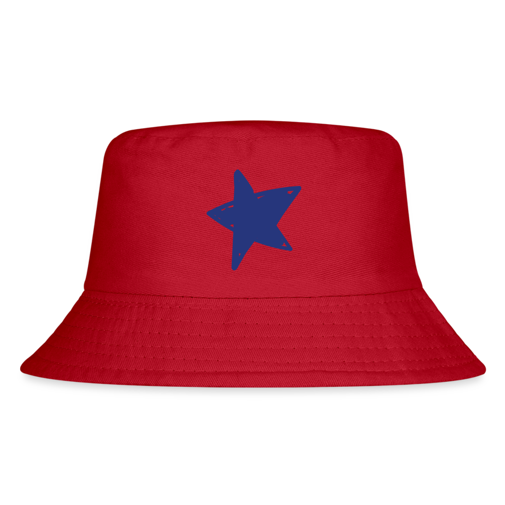 Kid's Bucket Hat - red